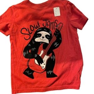 SLOTH RED TSHIRT